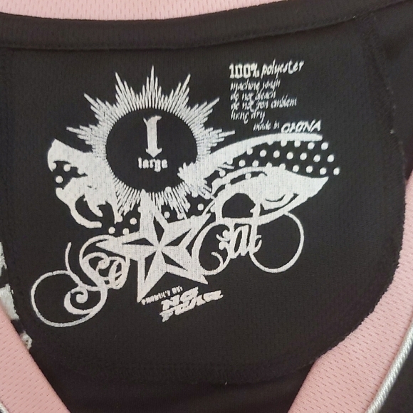 No Fear - Vintage Y2K So Cal Jersey Dress Embroidered Sports Style - Picture 2 of 6